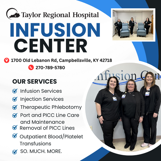 Infusion center staff